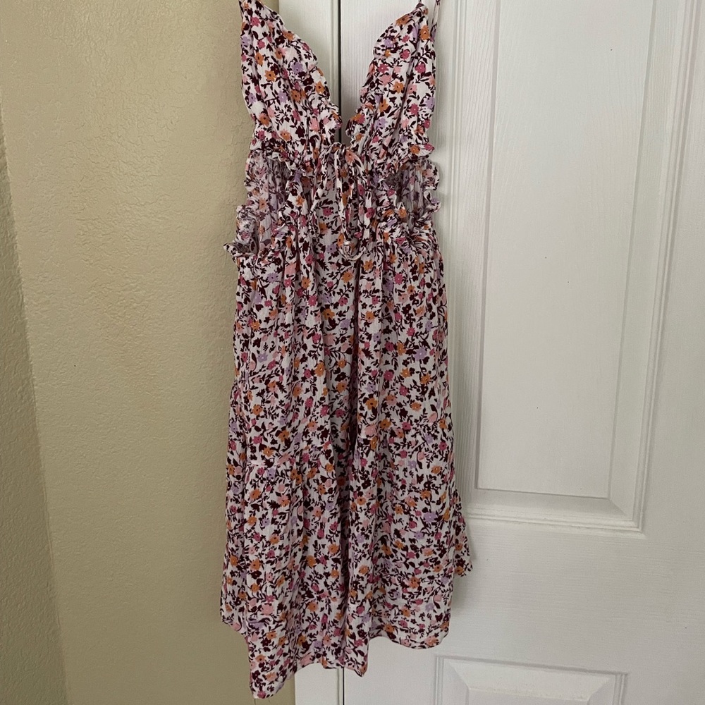 Mahina Side Cut Out Sun Dress